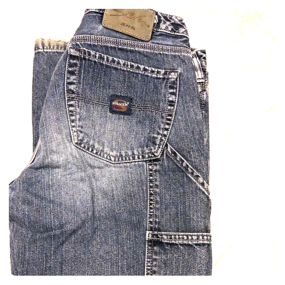 Silver jeans